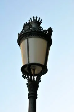 Pretty lamppost Stock Photos