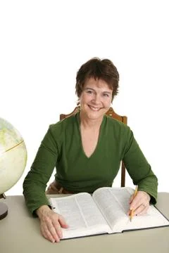Pretty Librarian Stock Photos