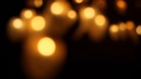 Pretty Light Pull Focus Video stock 98765051