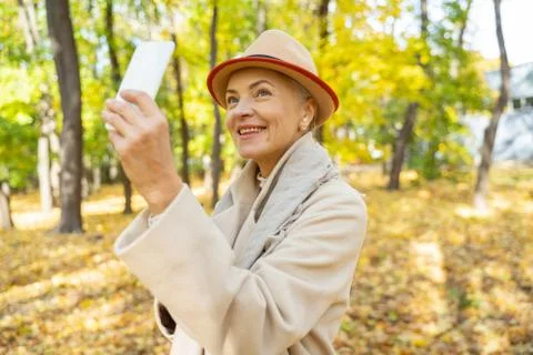 Pretty modern lady posing for the camera Stock Photos