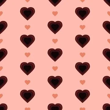 Pretty pastel heart Stock Illustration