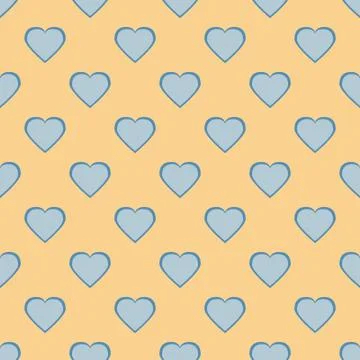 Pretty pastel heart Stock Illustration