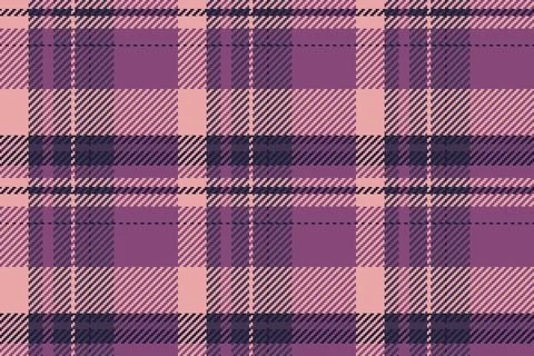 Pretty pattern texture fabric, no people check plaid textile. Dimensional v.. Stock Illustration