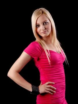 Pretty in pink Stock Photos