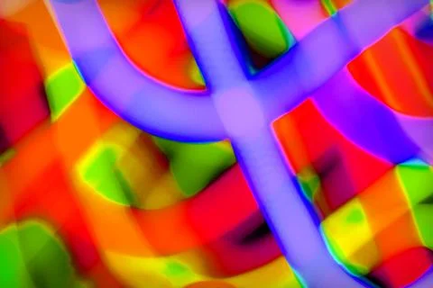 Pretty shining moving blurred optic wire lights texture - background Stock Illustration