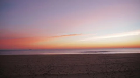 Pretty Sunrise Stock Footage 46699603