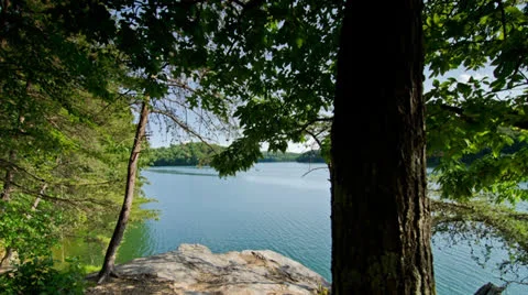 Prettyboy Reservoir Timelapse Stock Footage 22983594