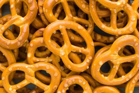 Pretzel Background Stock Photos