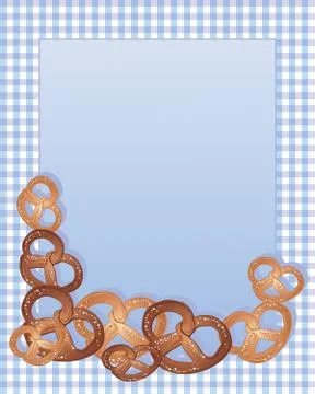 Pretzel design Stock Illustration