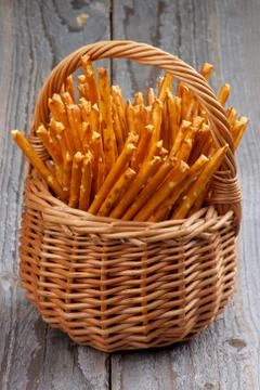 Pretzel Rods Stock Photos