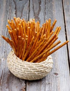 Pretzel Rods Stock Photos