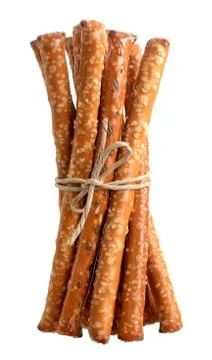 Pretzel rods Stock Photos