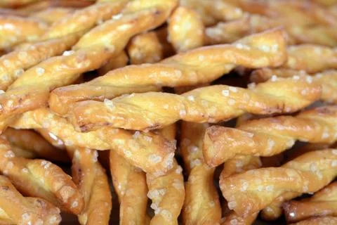 Pretzel rods Stock Photos