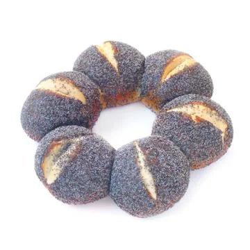 Pretzel Rolls Stock Photos