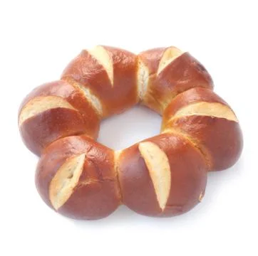 Pretzel Rolls Stock Photos