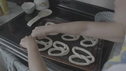 Pretzels Stock Footage 341691447