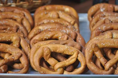 Pretzels Stock Photos