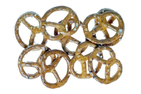 Pretzels Foto stock