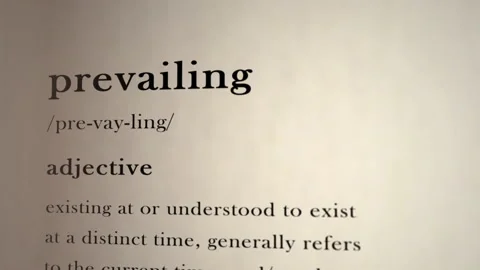Prevailing Definition