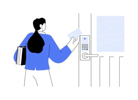 Prevent data leakage abstract concept vector illustration. Stock Illustration