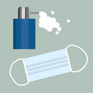 Prevent infection tools イラスト素材