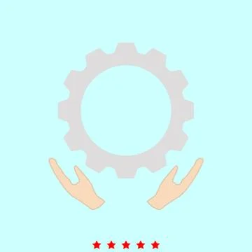 Preventative maintenance  set  it is color icon . Stock Illustration
