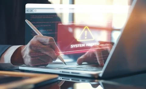 Preventing System Hacks Strategies to Secure Your Business EIDE 스톡 사진