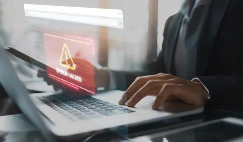 Preventing System Hacks Strategies to Secure Your Business EIDE 스톡 사진