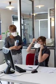 Prevention, mask Stock Photos