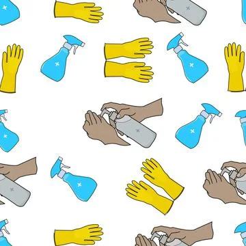 Prevention pattern Stock Illustration