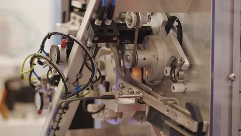 Preventive multi-filter technology testing details diameter Stock Footage 117472047