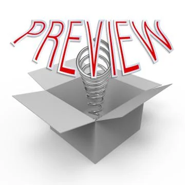 Preview Stock Illustration