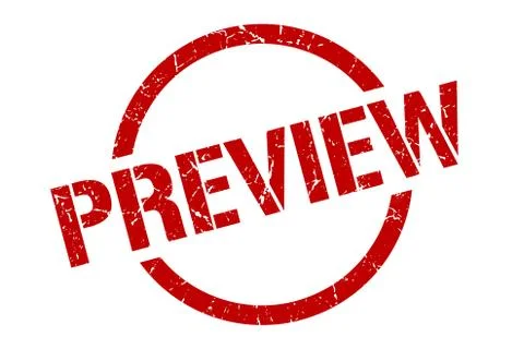 Preview stamp Stock Illustration