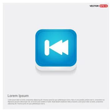 Previous, back icon Stock Illustration