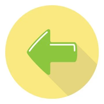Previous Option Arrow Stock Illustration