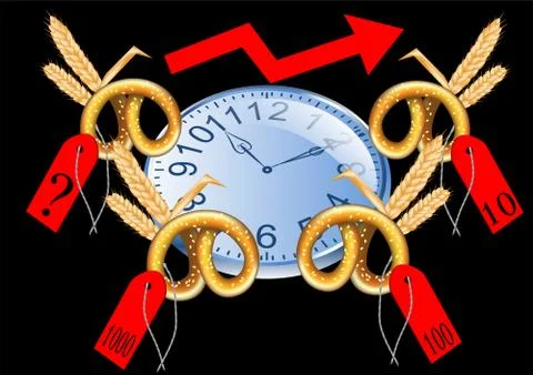 Price increase Stock Illustration