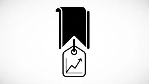 Price increase notification Illustrazione stock