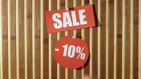 Price labels. Sale 動画素材 46804530