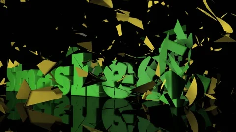 Price Smashed Text Animation Stock Footage 44790985