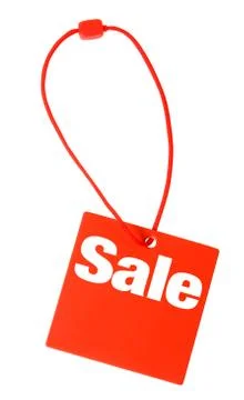 Price tag with clipping path Stock Photos