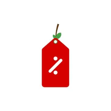 Price tag fruit vector design template illustration 스톡 일러스트