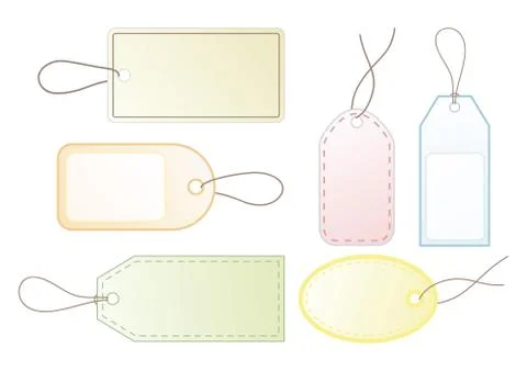 Price tags Stock Illustration