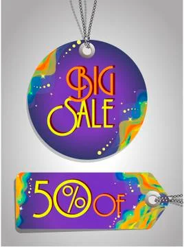 Price tags Stock Illustration