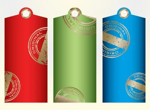 Price tags. vector Stock Illustration