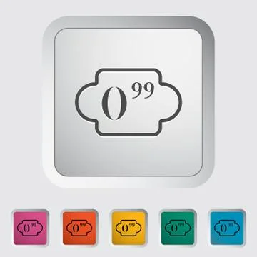 Pricelist Stock Illustration