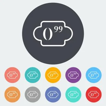 Pricelist Stock Illustration
