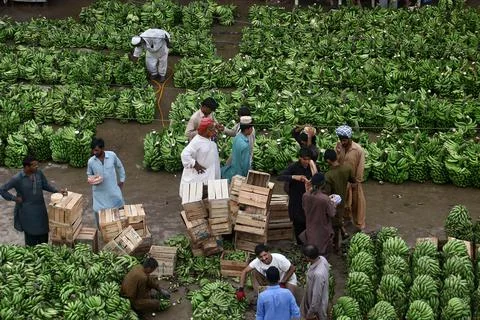 Prices of basic commodities increase in Pakistan as federal budget is released,  Stock Photos