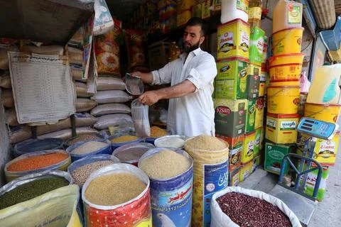 Prices of basic commodities increased in budget 2021-22 Pakistan, Peshawar - 08  Stock Photos