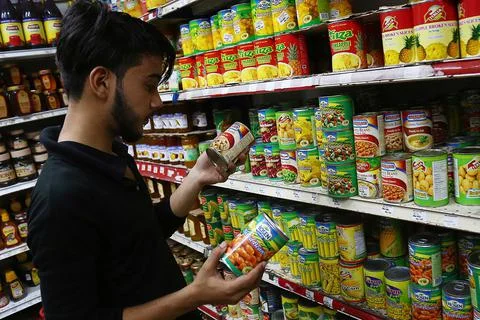Prices of basic commodities increased in Pakistan, Karachi - 10 Jun 2019 Stock Photos