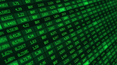 Prices of growing stock market Stock Video Pond5